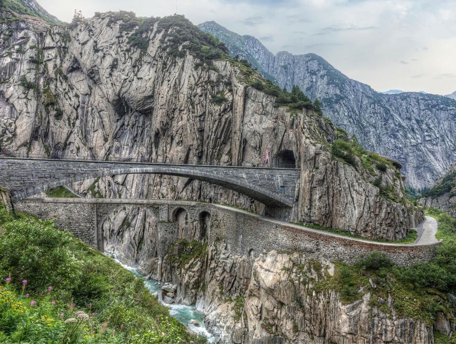 Đavolji most, Teufelsbrücke, Švicarska