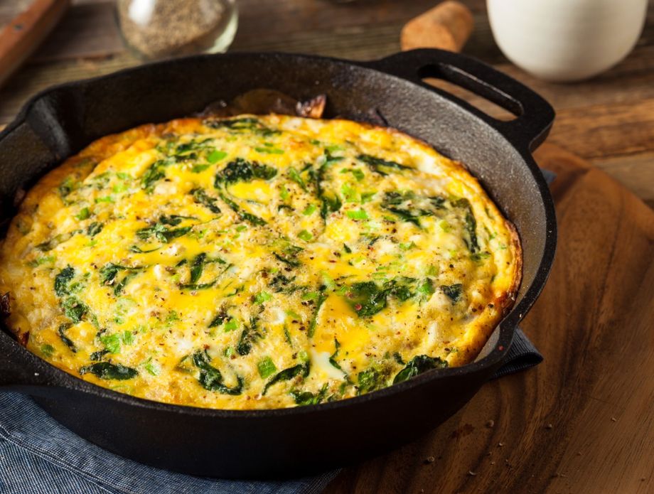 Fritata s kozjim sirom