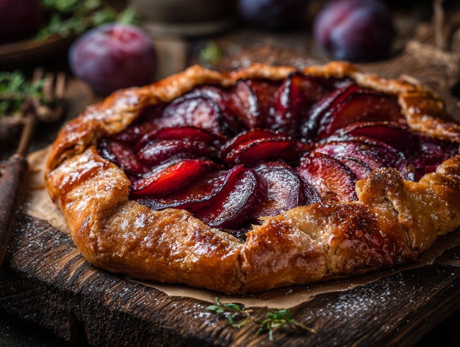 Galette sa šljivama