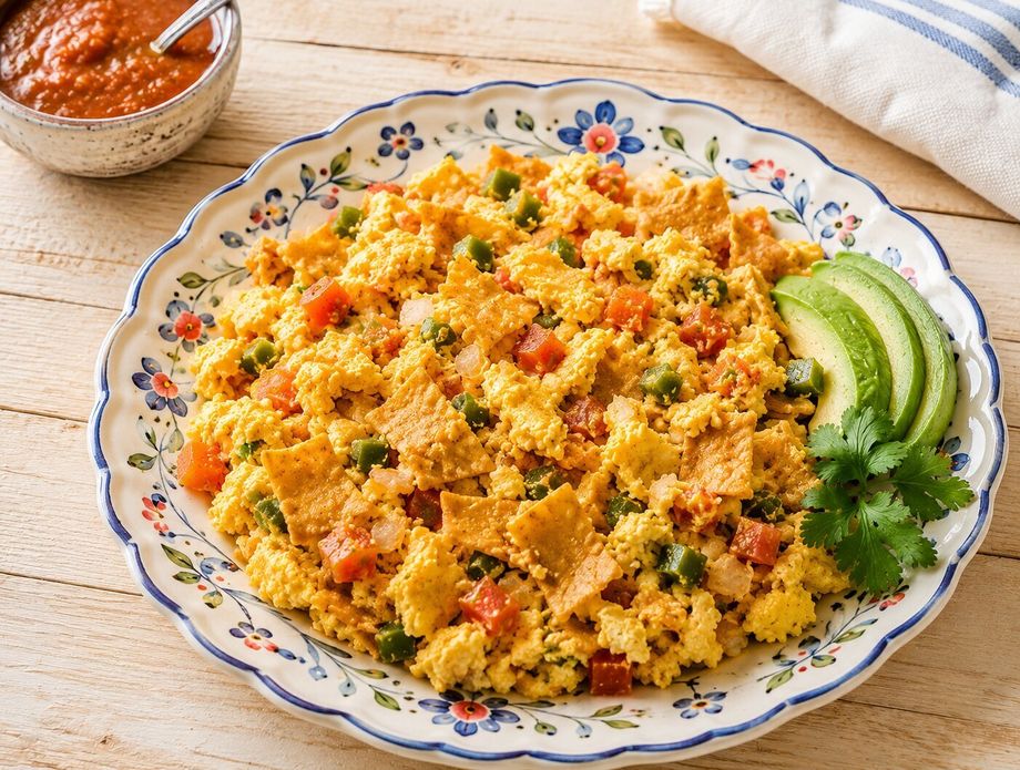 Migas con huevos