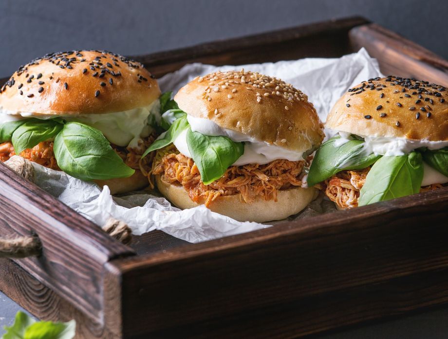 Buffalo Chicken Sliders