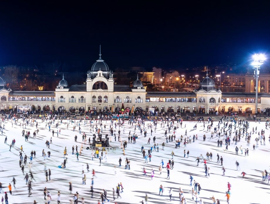 Klizalište City Park Ice Rink u Budimpešti