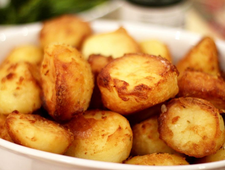 Krumpir pečen u svinjskoj masti