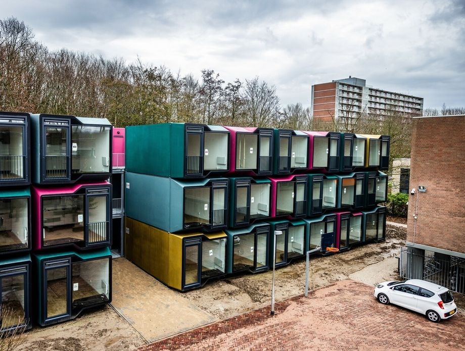 Modularne kuće za mlade, QSpace, Nizozemska - 6
