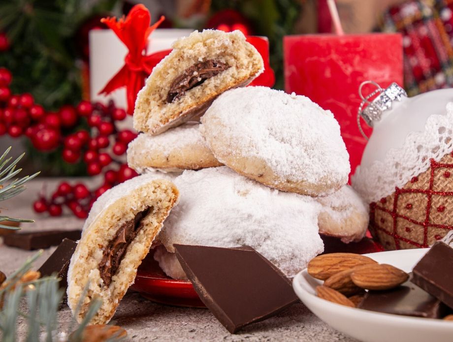 Čajni keksi punjeni Nutellom