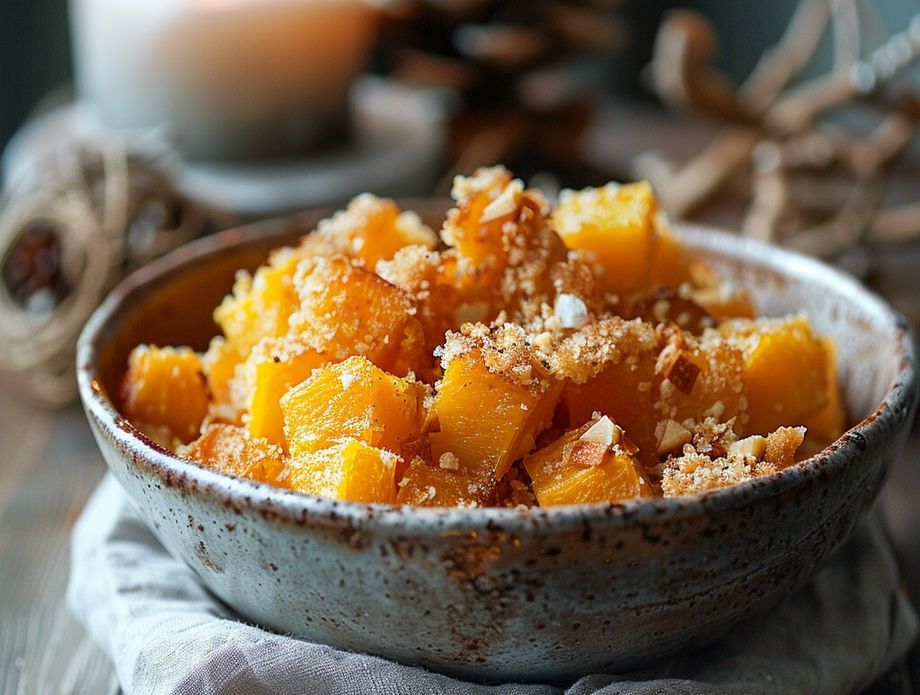 Muškatna tikva s parmezanom