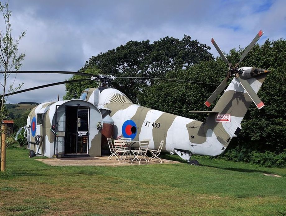 Neobičan smještaj u vojnom helikopteru na otoku Isle of Wight - 2