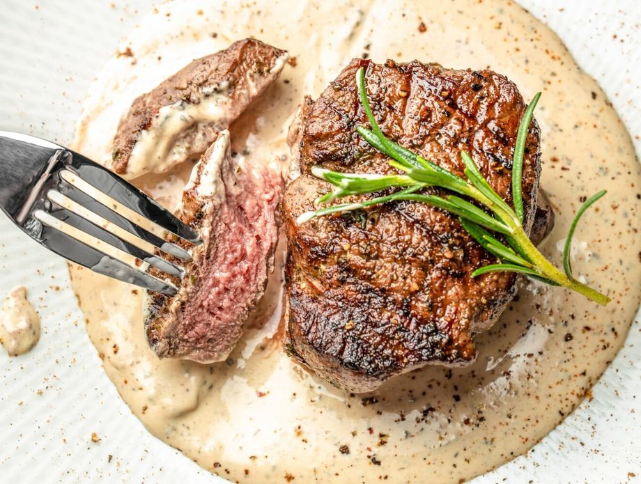 Pečeni odrezak u kremastom umaku