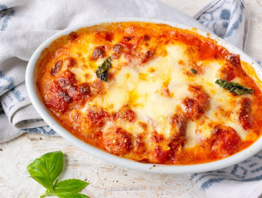 Zapečeni njoki s tri vrste sira