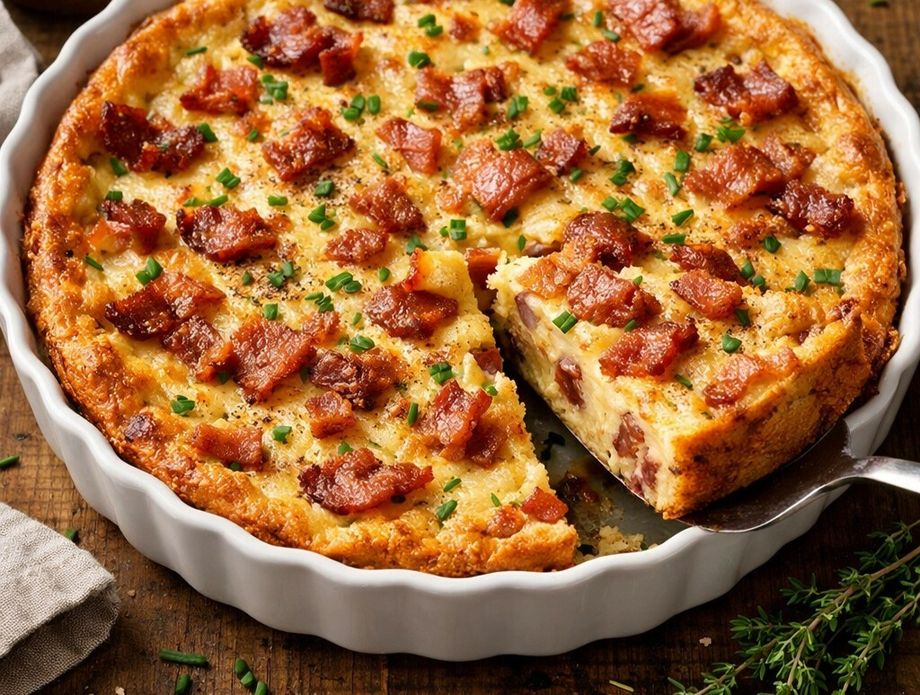 Ilustracija clafoutisa