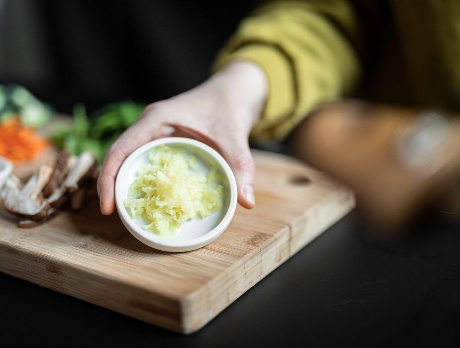 Naribani đumbir daje pikantan okus ramenu