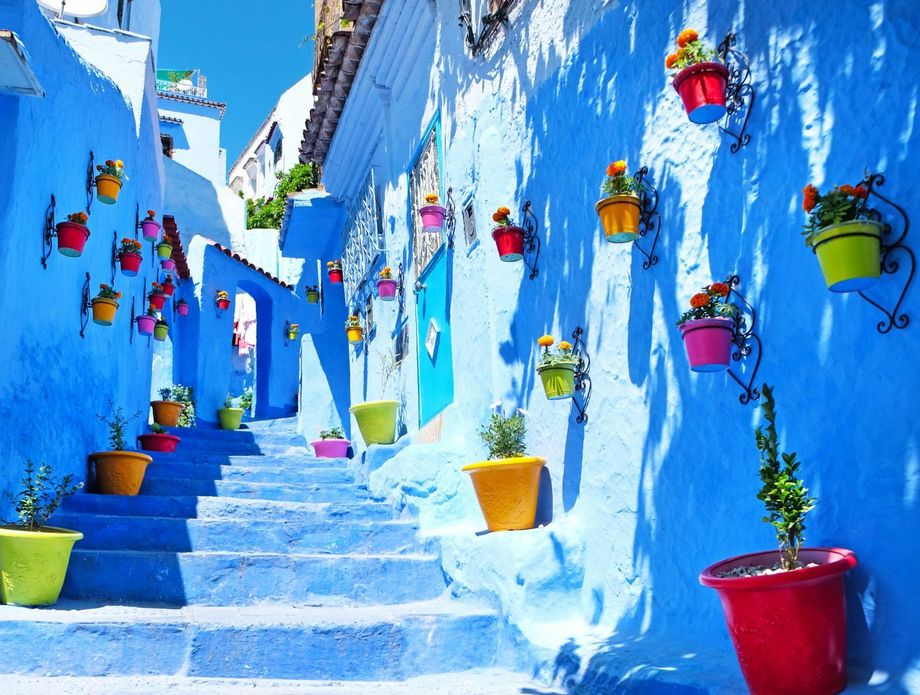 Chefchaouen, Maroko - 14