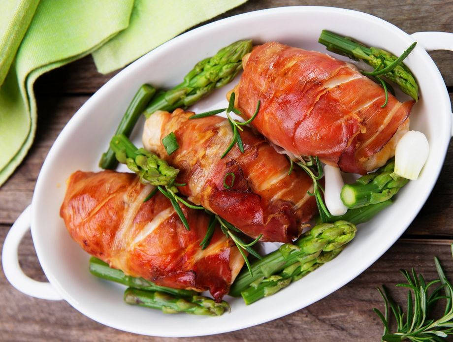 Pileće rolice s pestom i pršutom