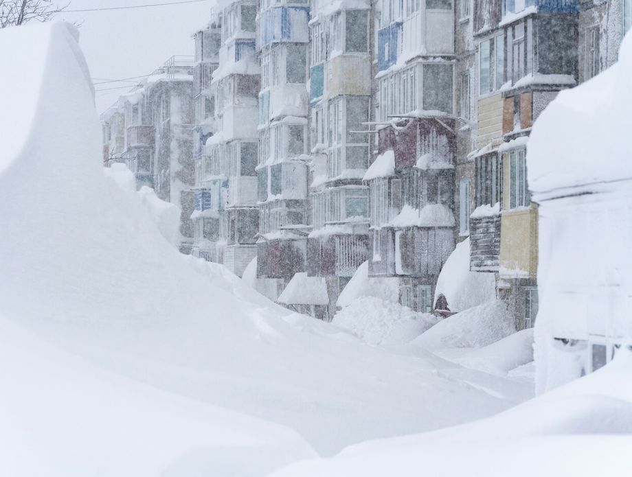 Snježna oluja na Kamčatki - 1