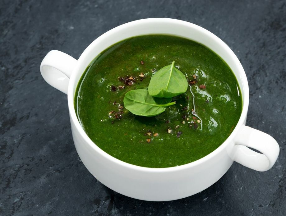 Gusta juha od špinata