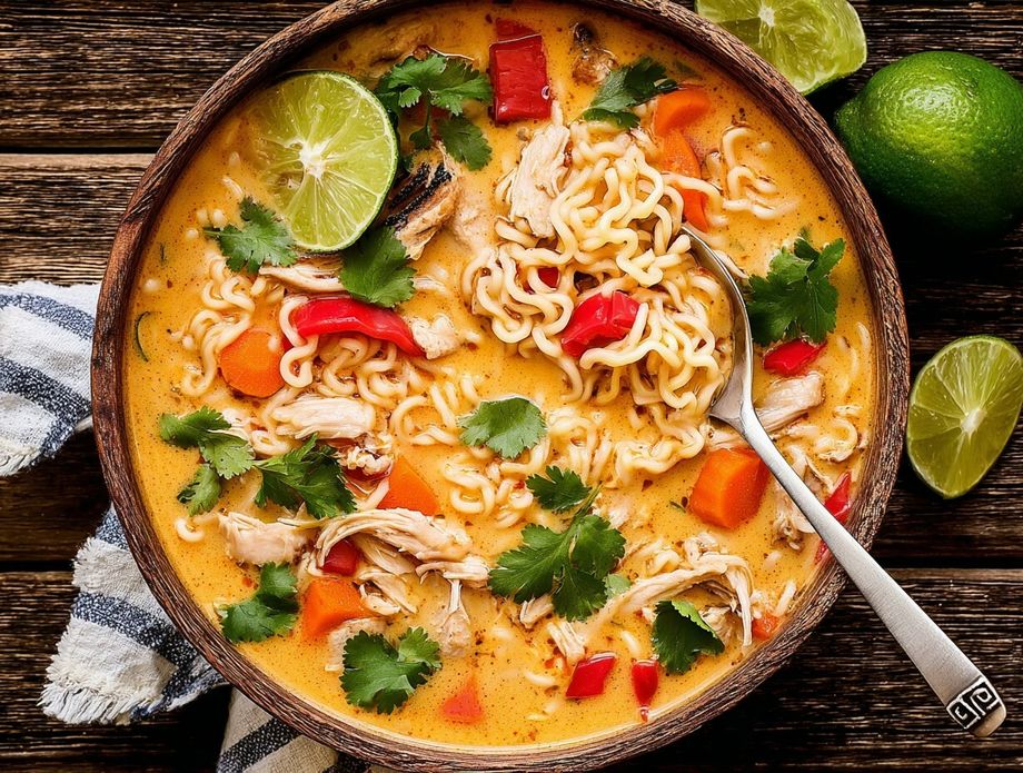 Kremasti ramen s piletinom