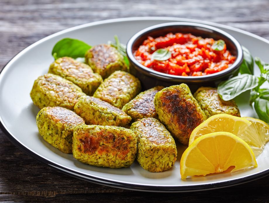 Kroketi od tikvica ilustracija