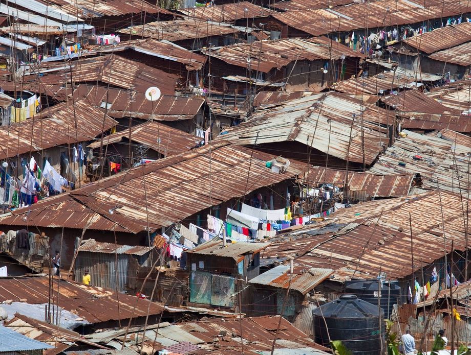 Sirotinjski kvart Kibera u Nairobiju