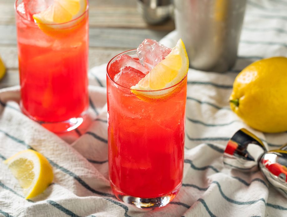 Sloe gin fizz
