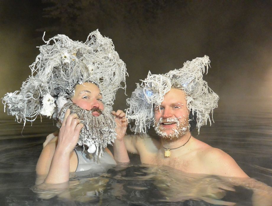 Natjecanje smrznutih frizura Takhini Hot Springs - 3