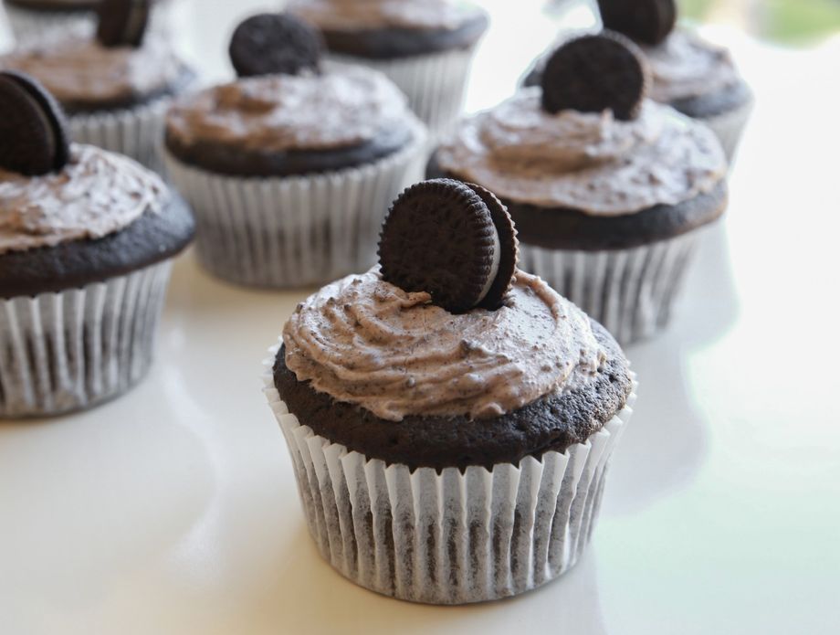 Oreo cupcake