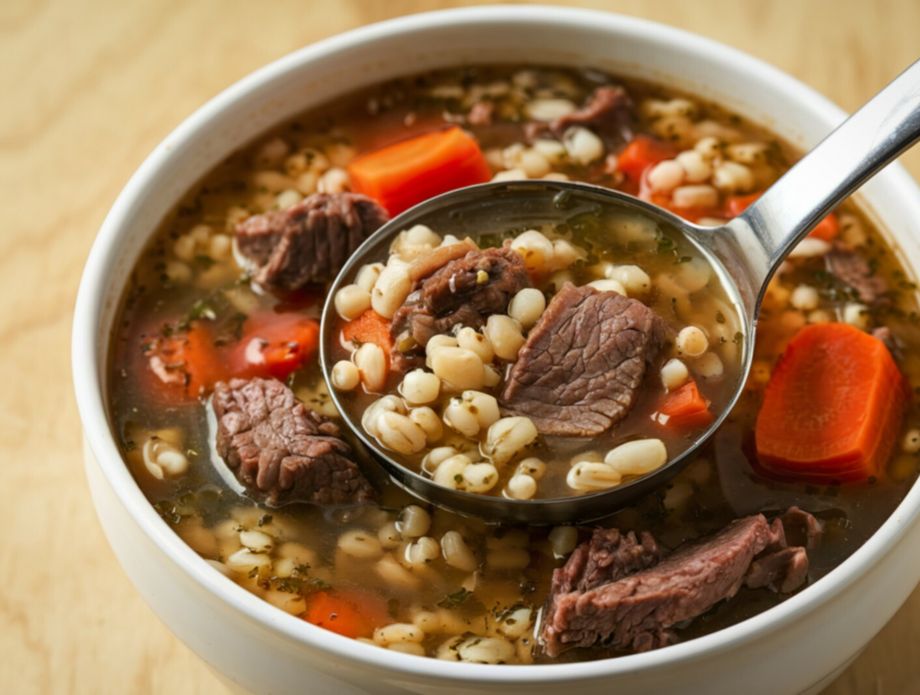 Zasitno varivo od junetine i ječma