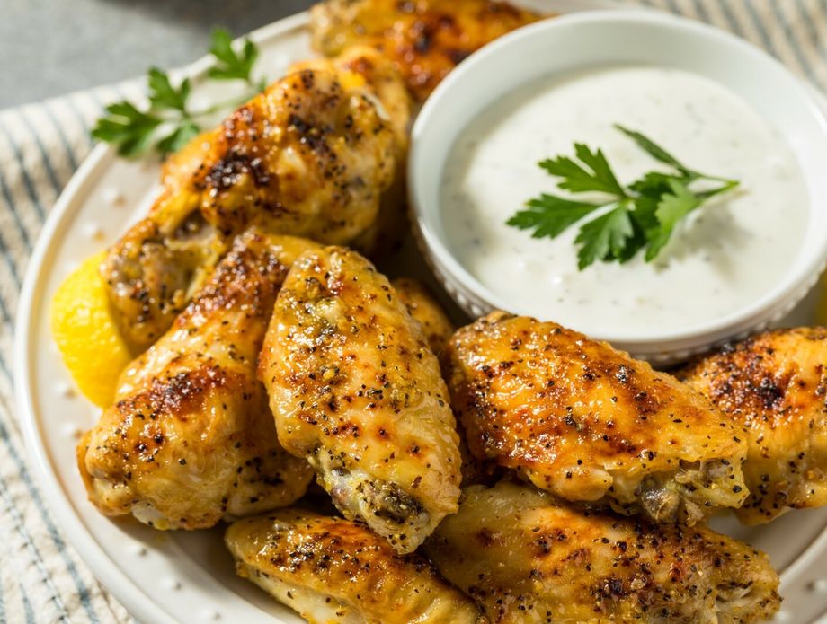 Pileća krilca s okusom limuna i papra