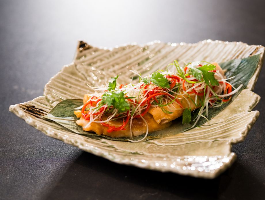 Filet oslića u den miso umaku