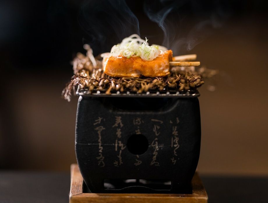 Ražnjići od lososa u spicy hoisin umaku