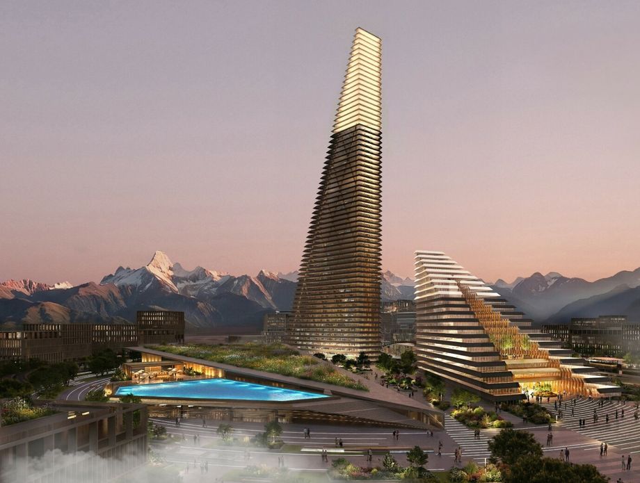 Altau Iconic Complex and Gateway District. Kazahstan - 4