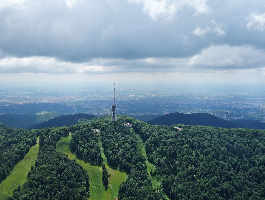 Medvednica iz zraka