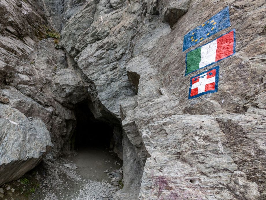 Alpski tunel Buco di viso - 1