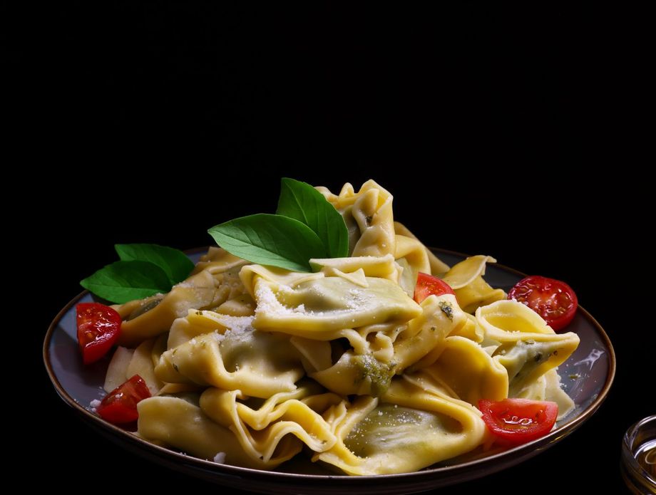 Ravioli s pestom i cherry rajčicama