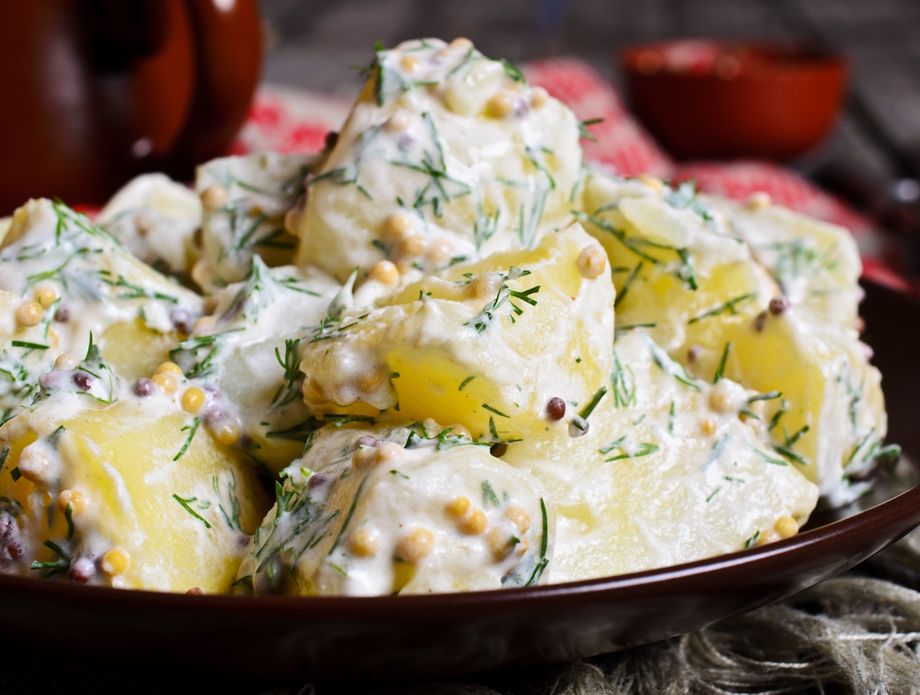 Kremasta salata od kuhanog krumpira