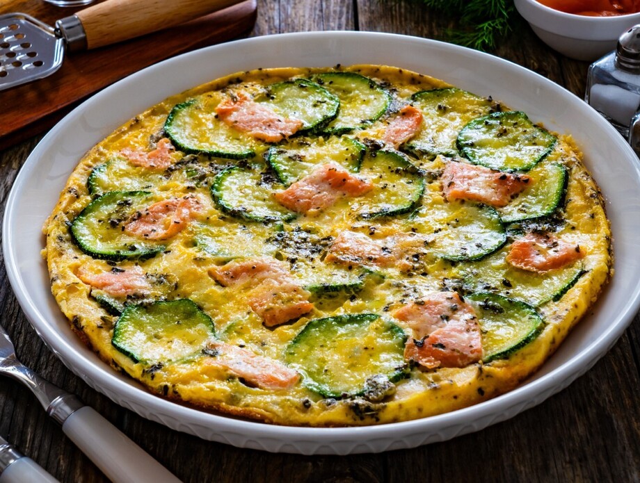 Fritata s tikvicama i sirom