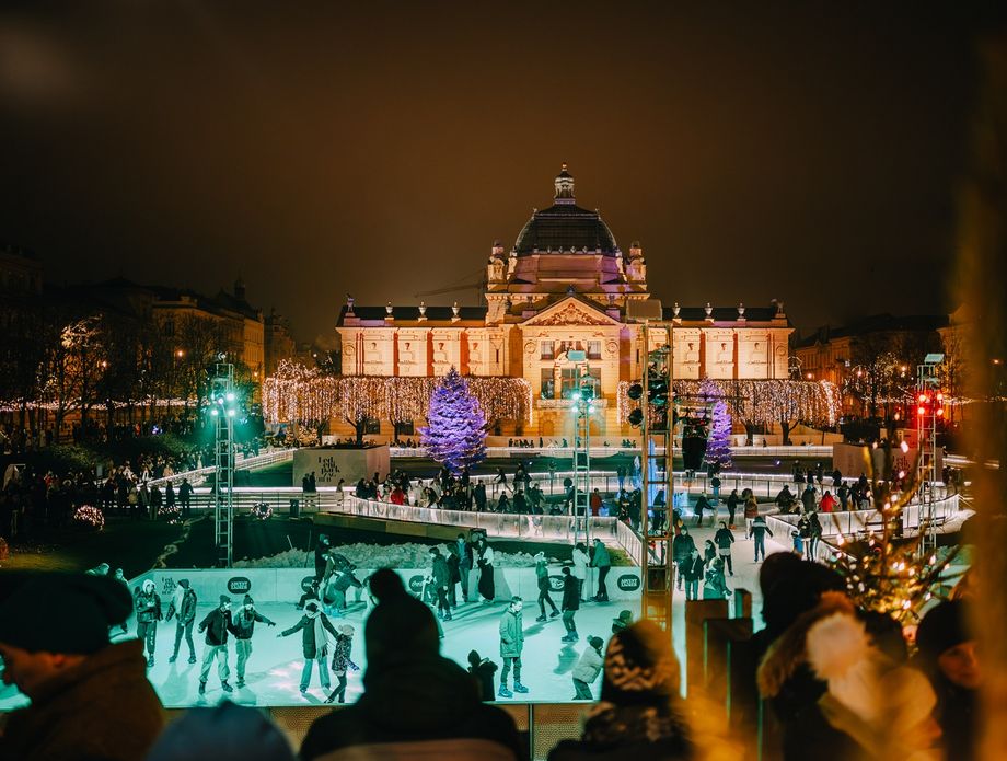 Ledeni park na Tomislavcu u Zagrebu - 2