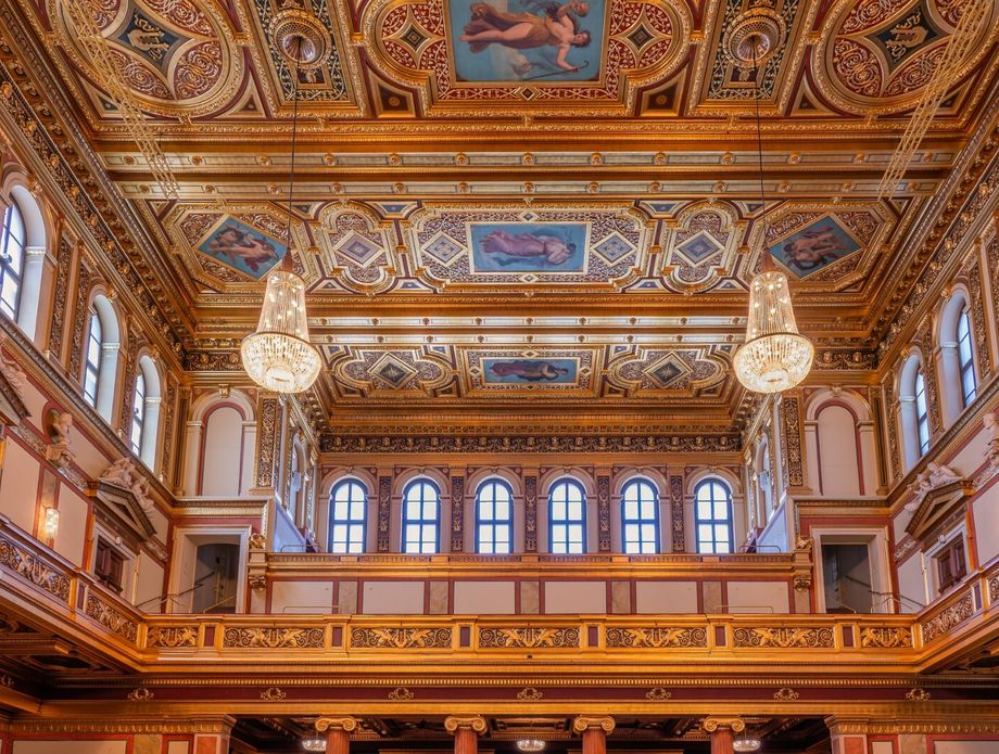 Impresivna Zlatna dvorana u Musikvereinu u Beču