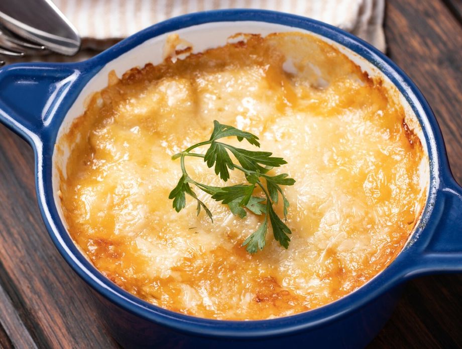 Francuska juha od luka, ali s dodatkom njoka