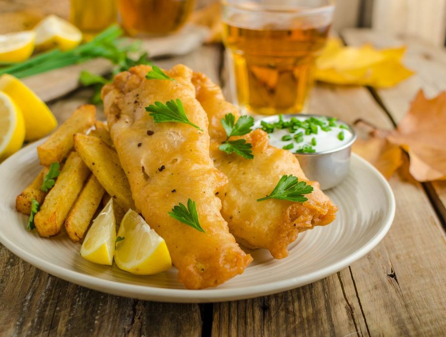 Prženi riblji filet s limunom