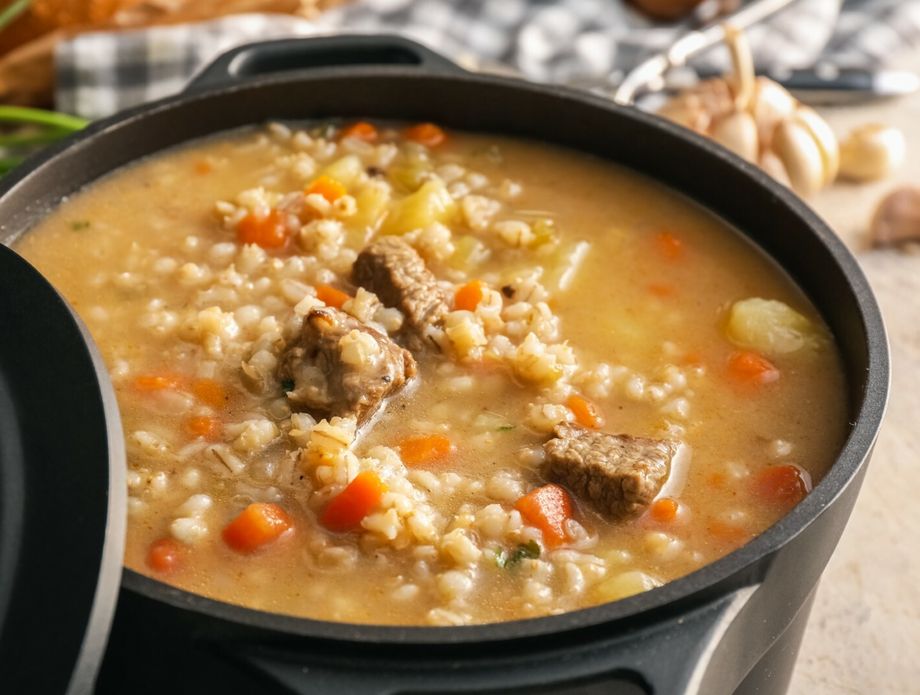 Gulaš od junetine s ječmom