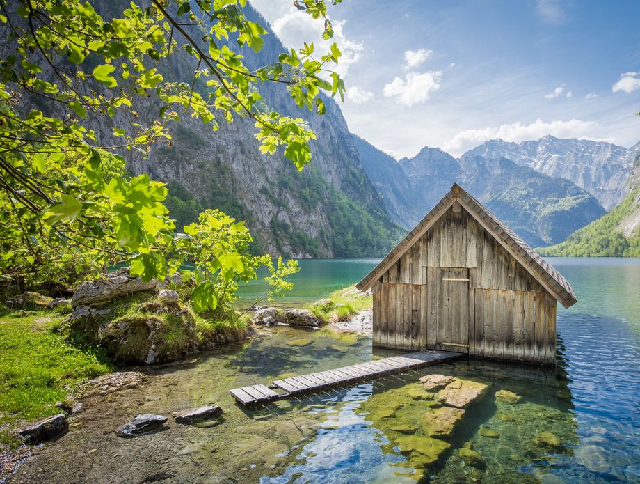 Kućica na Bodenskom jezeru, Bavarska