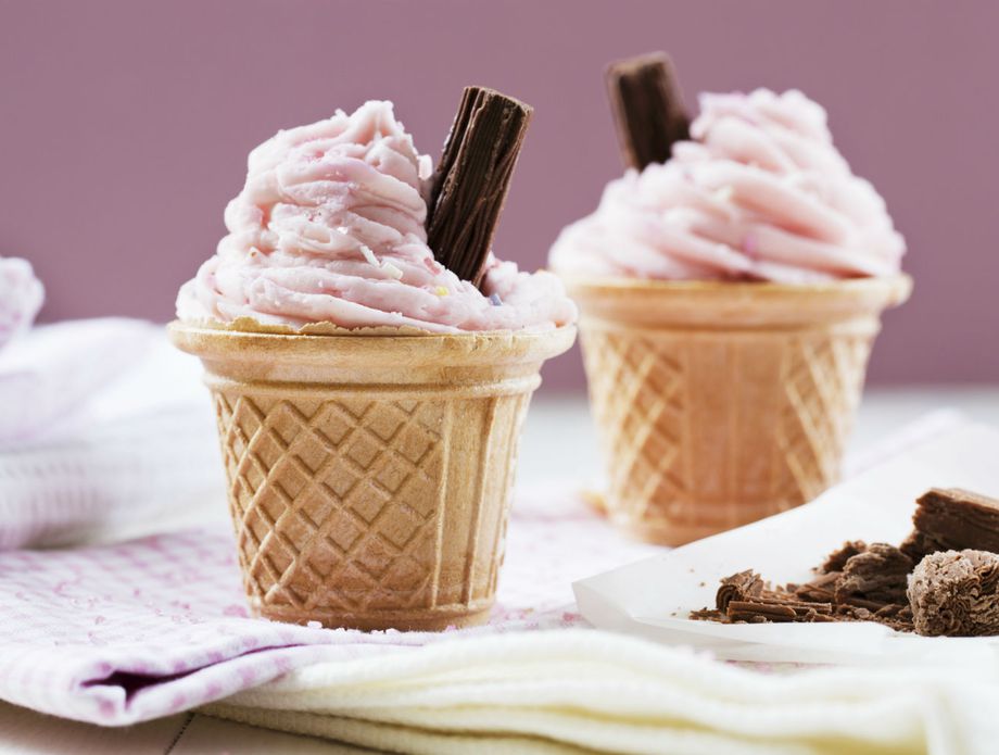 Cupcake u obliku sladoleda