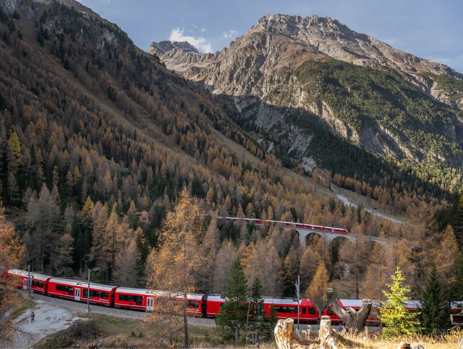 Najduži putnički vlak na svijetu švicarske tvrtke Rhaetian Railway RhB - 2