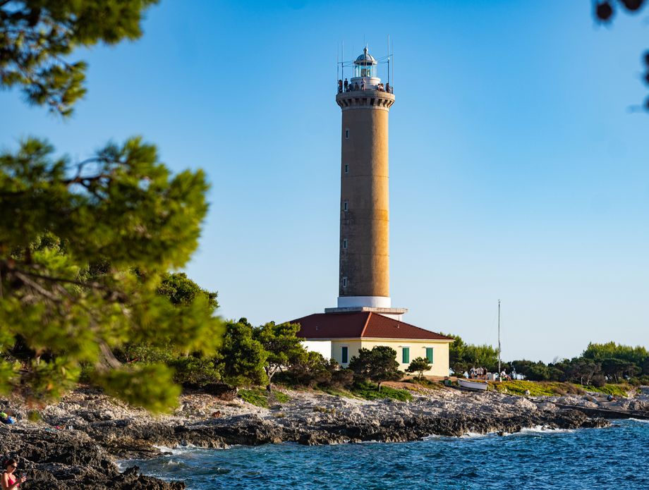 Svjetionik na Velom Ratu, Punta Bjanka