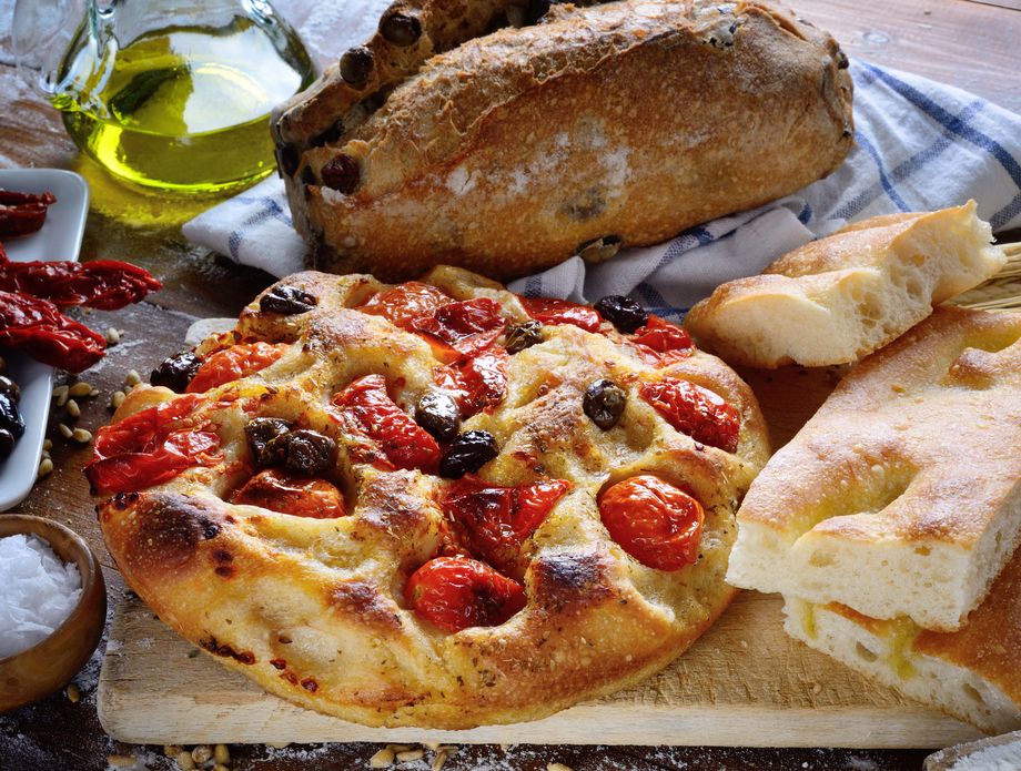 Foccacia i mediteranski kruh