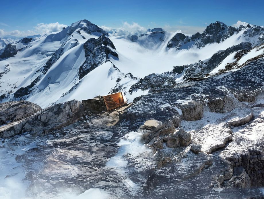 Tvrtka CRA-Carlo Ratti Associati osmislila je izgled ovog samoodrživog planinarskog skloništa - 1