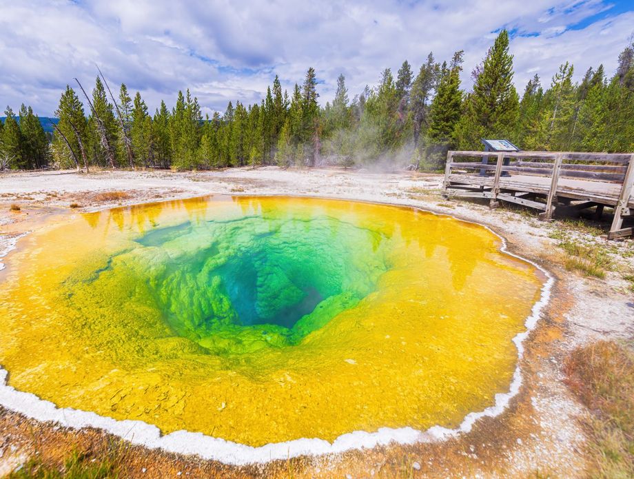 Termalni izvor Morning Glory u Yellowstoneu - 3