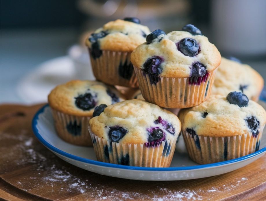 Cheesecake muffini s borovnicama