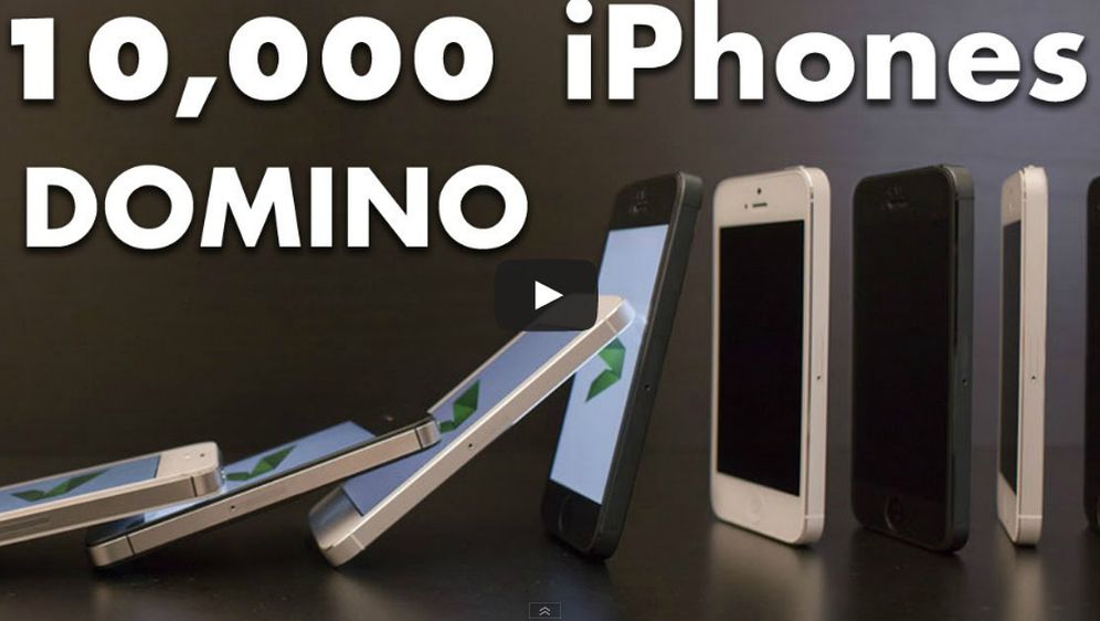 10.000 iPhonea 5 iskoristili u svrhu domina kako bi predstavili NFC tehnologiju