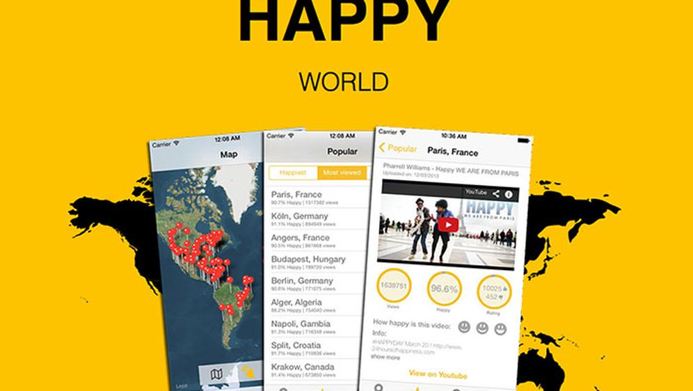 Happy World je mobilna aplikacija domaćih developera koja objedinjuje sve “Happy” video uratke!